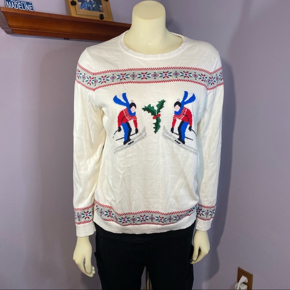 Lands' End Holiday Sweater - Picture 6 of 13